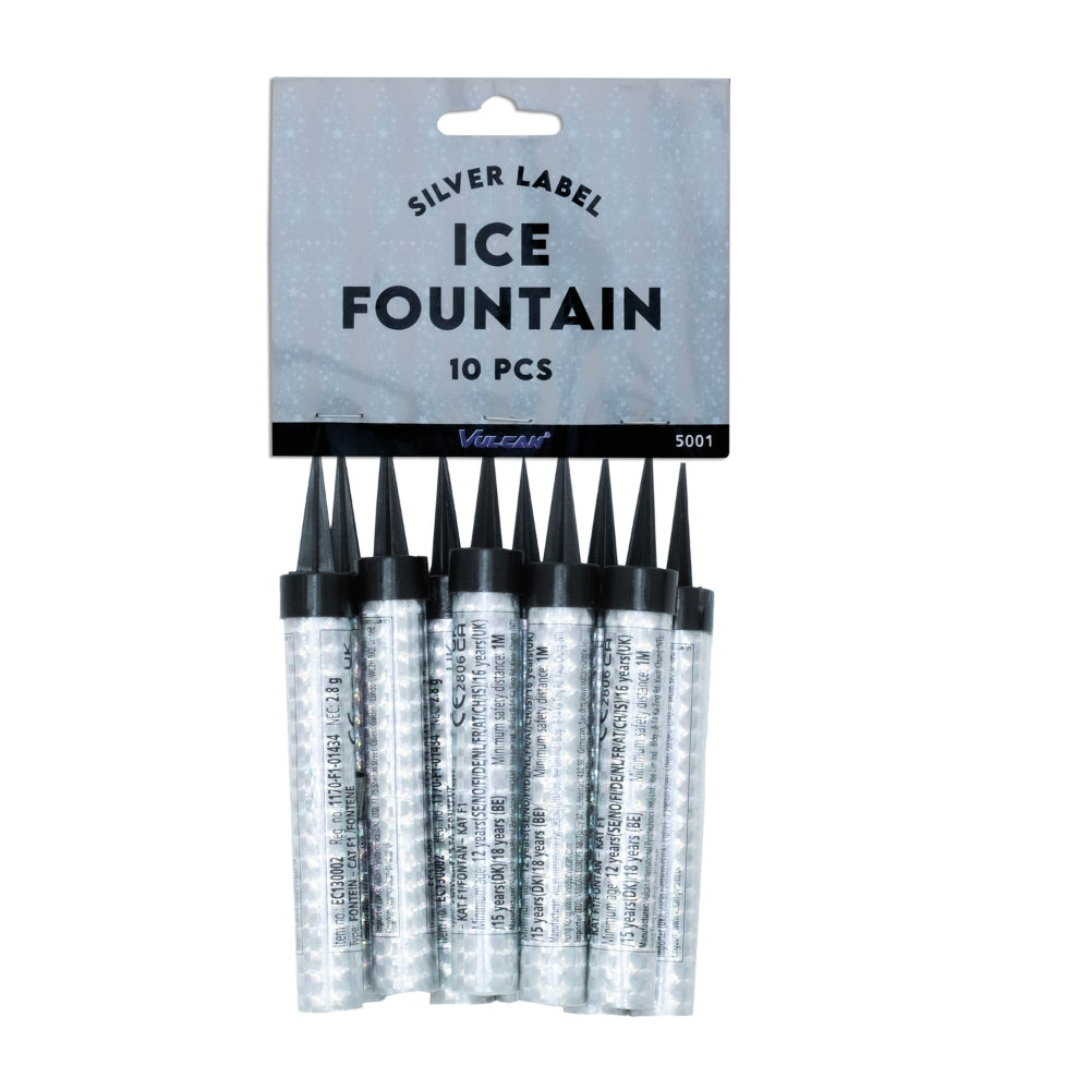 Isfacklor silver 10-pack