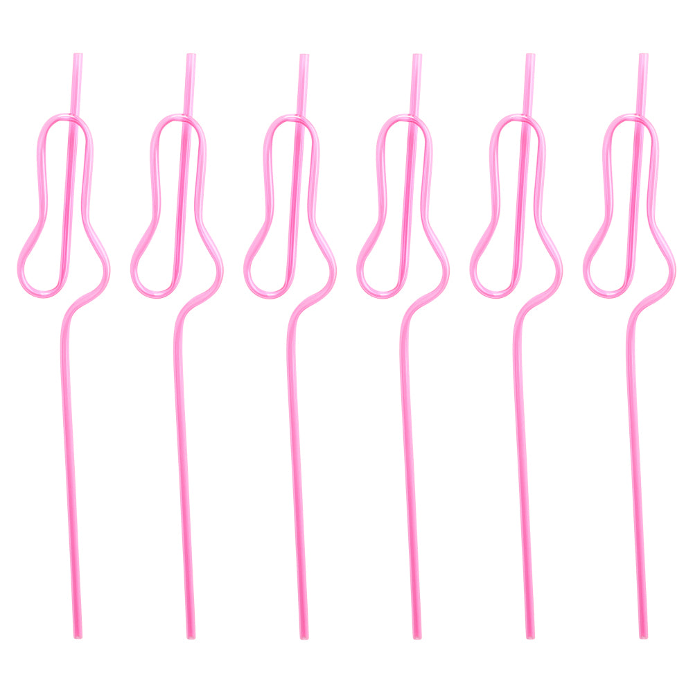 Snoppsugrör återanvändbara 6-pack