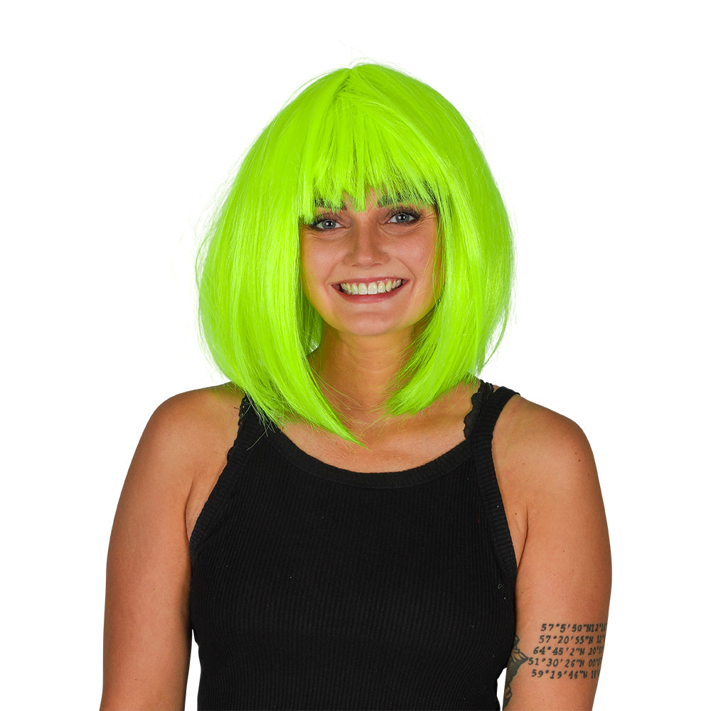 Neon Short Wig