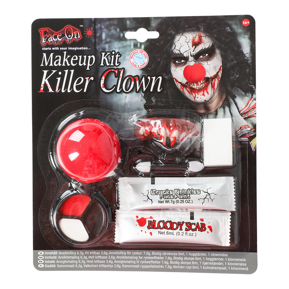 Killer Clown sminkset