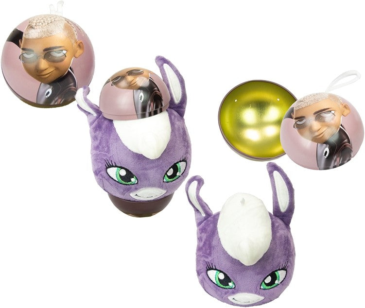 Miraculous Mira Ball Surprise Ball 75mm med gosedjur 12cm