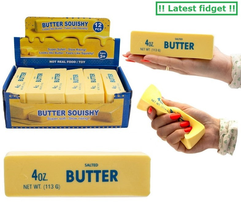 Squeeze Butter Squishy 14 cm – Viral Stressleksak
