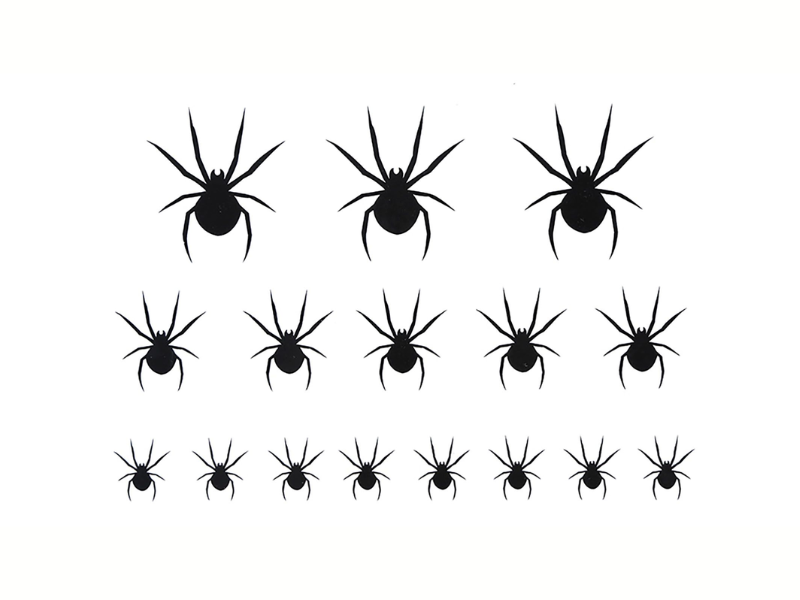 Tatueringar Spindlar
