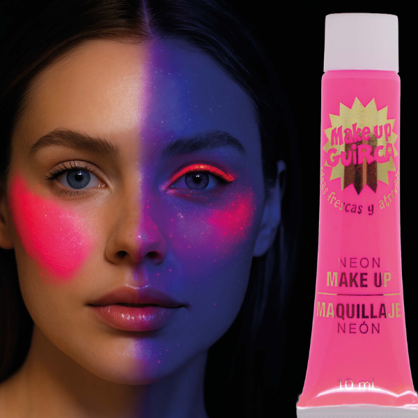 Neon makeup tub - Rosa