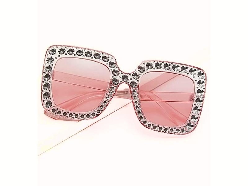 Glasögon Disco Pink