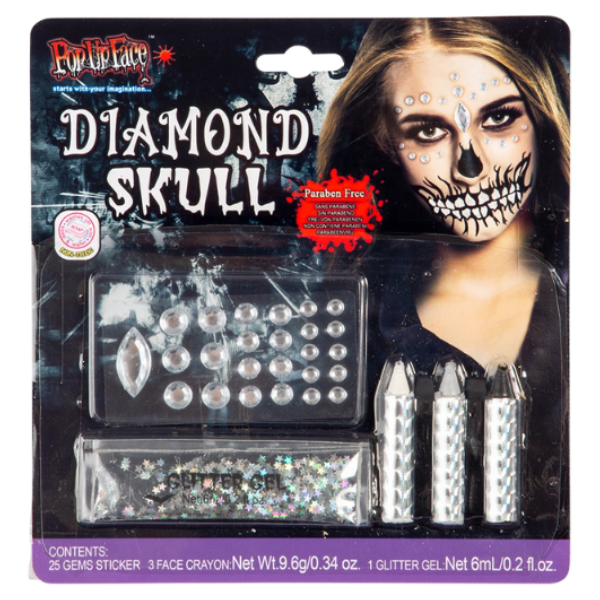 Make up-kit Diamond Skull