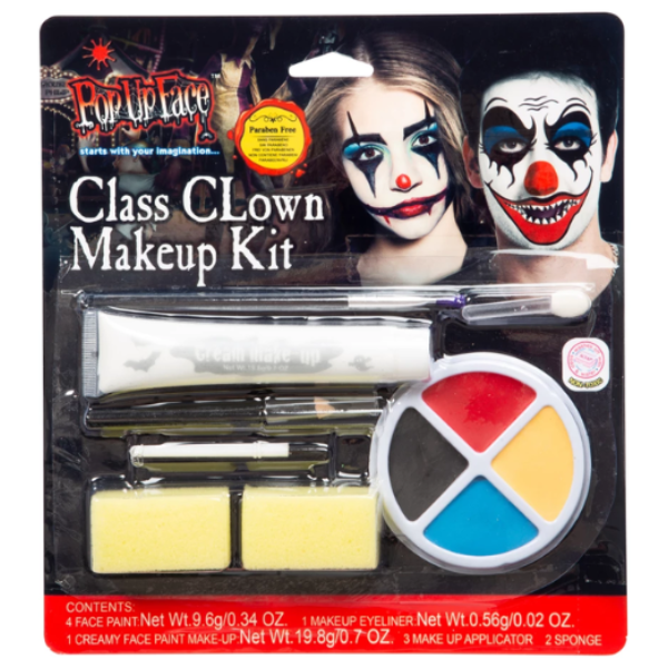 Make up-kit läskig clown