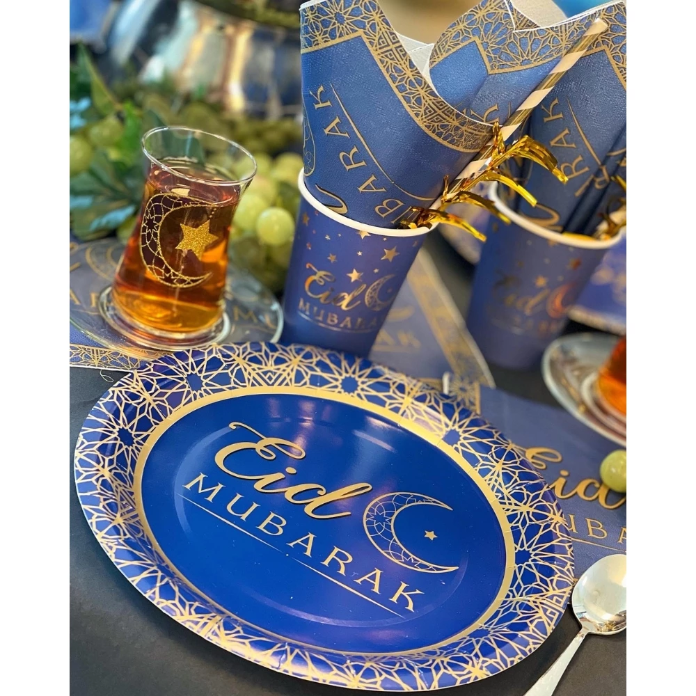 Servetter Eid Mubarak 16-pack
