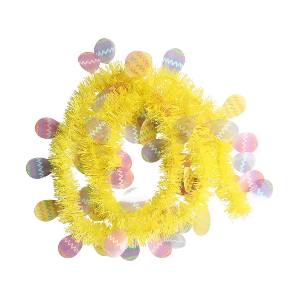 Påskgirlang - Gul med ägg