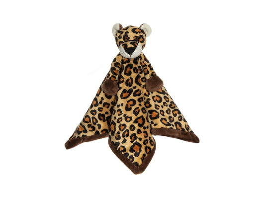 Teddykompaniet - Snuttefilt Diinglisar Leopard