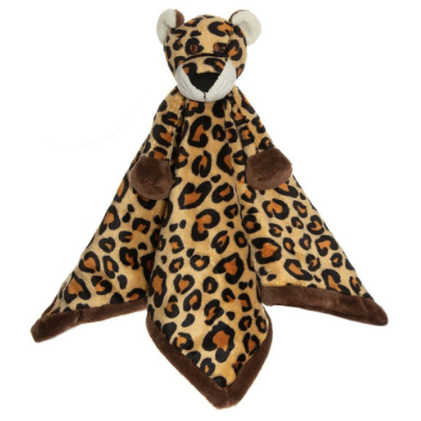 Teddykompaniet - Snuttefilt Diinglisar Leopard