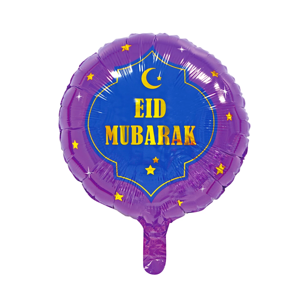 Folieballong Eid Mubarak