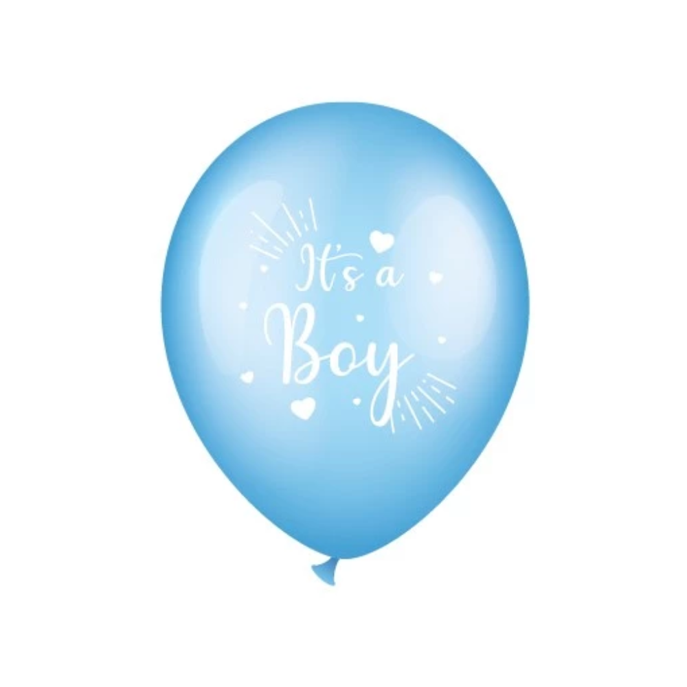 Latexballonger It’s a Boy 6-pack