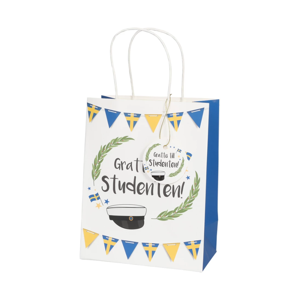 Presentpåse Grattis till studenten!