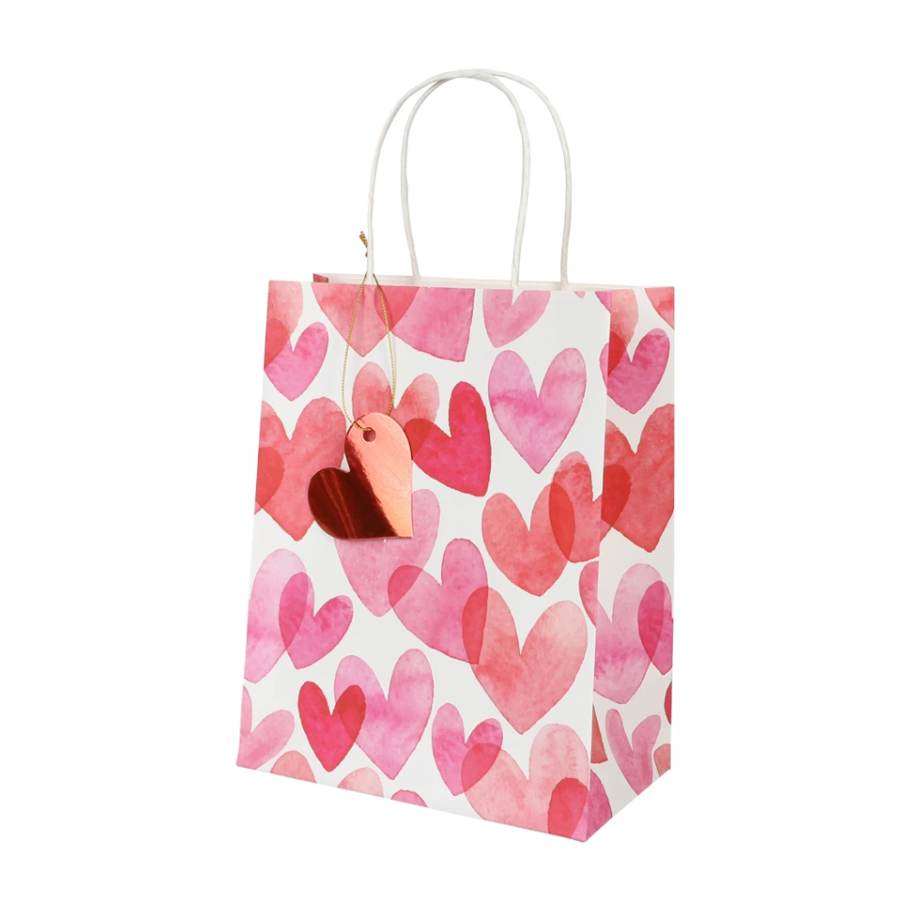 Presentpåse Hjärtan