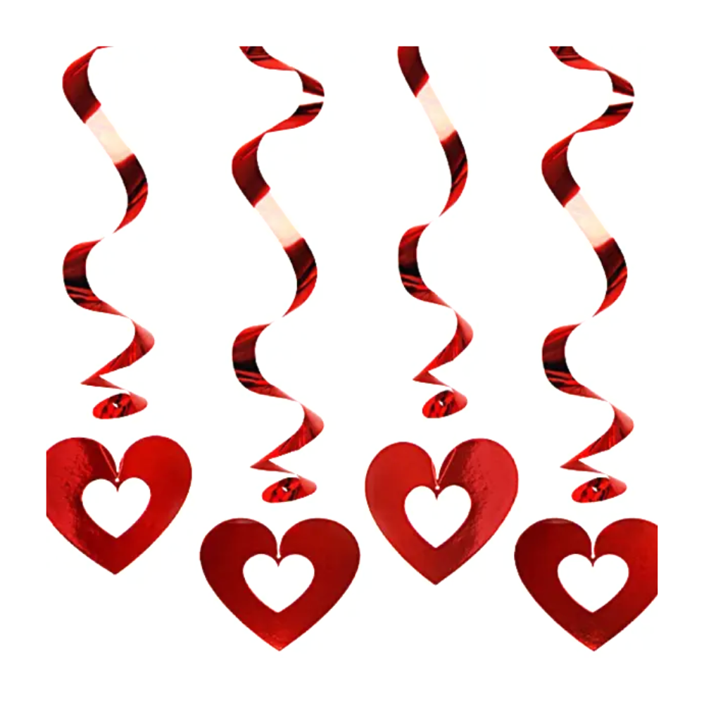 Hängande dekoration hjärtan