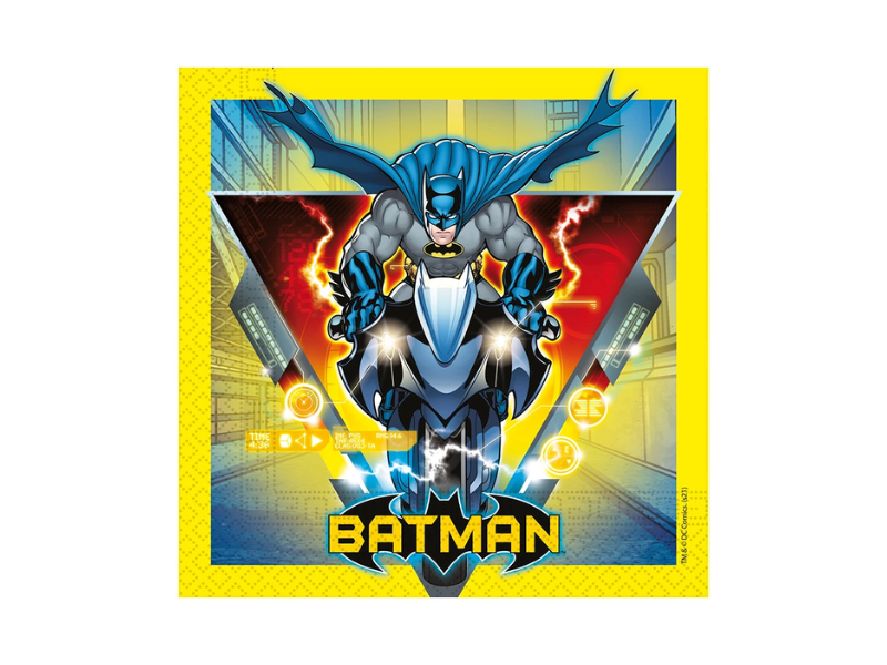 Servetter Batman 20-pack