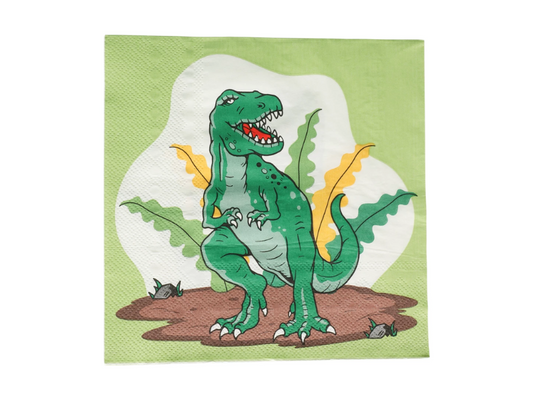 Pappersservetter Dinosaurier 16-pack