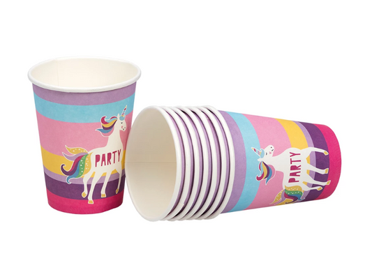 Pappersmuggar Enhörning 8-pack