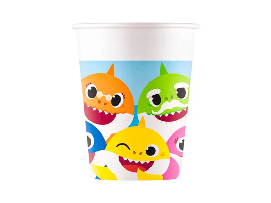 Pappersmuggar Baby Shark 8-pack