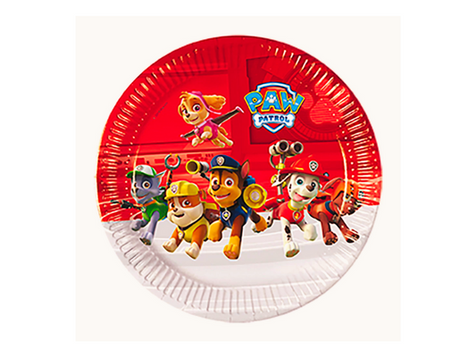 Papperstallrikar Paw Patrol 8-pack