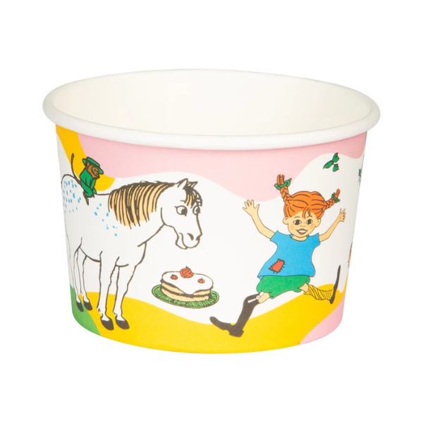 Pappersbägare Pippi