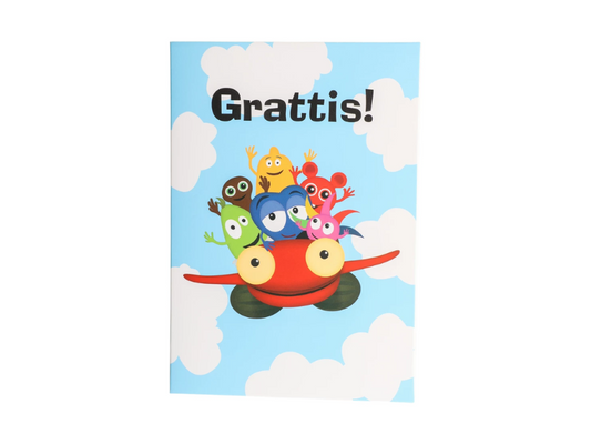 Gratulationskort Babblarna