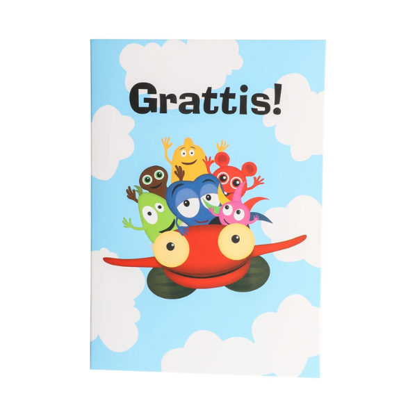 Gratulationskort Babblarna