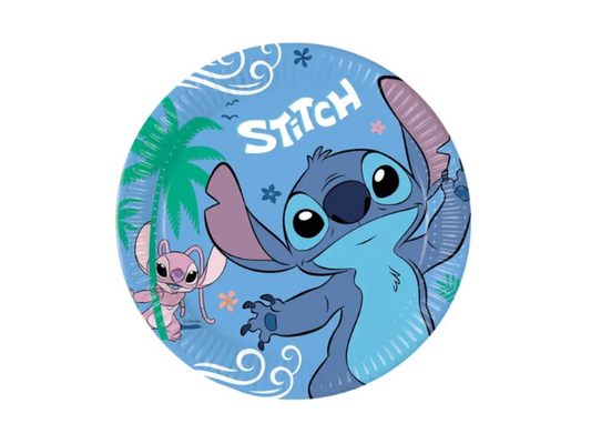 Papperstallrikar Stitch 8-pack