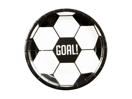 Papperstallrikar Fotboll 8-pack