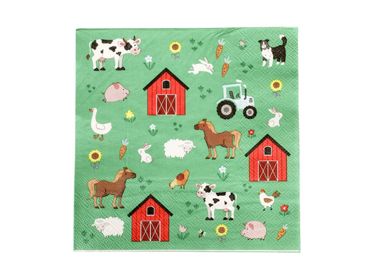 Servetter Bondgård 16-pack