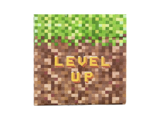 Servetter Pixel Level Up 16-pack