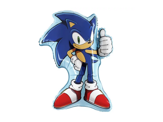 Folieballong Sonic The Hedgehog
