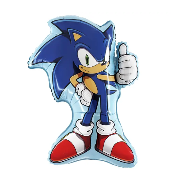 Folieballong Sonic The Hedgehog