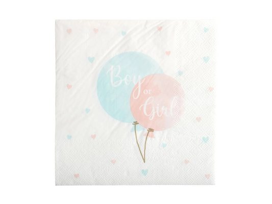 Servetter Boy or Girl 16-pack