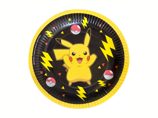 Papperstallrikar Pokémon 8-pack