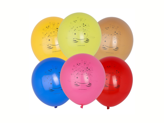 Latexballonger Babblarna 6-pack