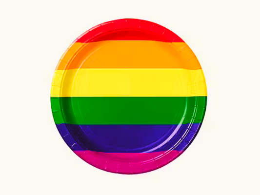 Papperstallrikar Pride 8-pack