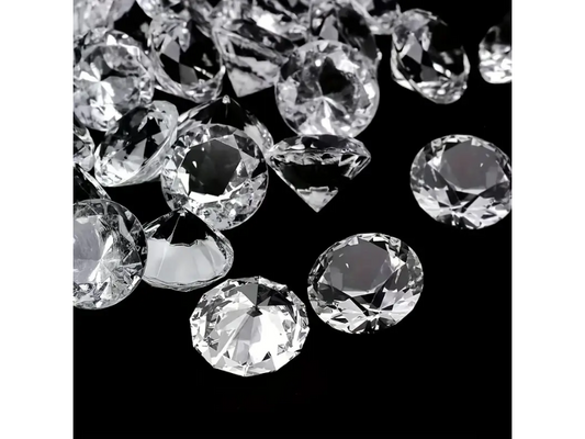 Diamanter klar kristall - 20 mm