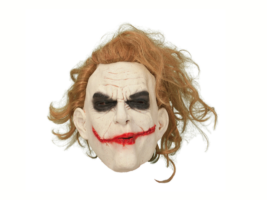 Joker mask med hÄr