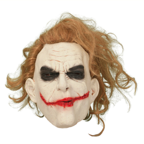 Joker mask med hår
