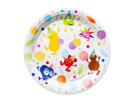 Papperstallrikar Babblarna 8-pack