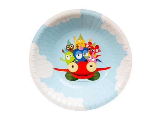 Djupa pappskålar Babblarna 8-pack