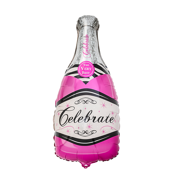 Champagneflaska folieballong