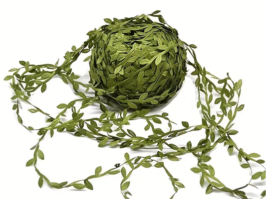 Girlang gröna blad 5 m