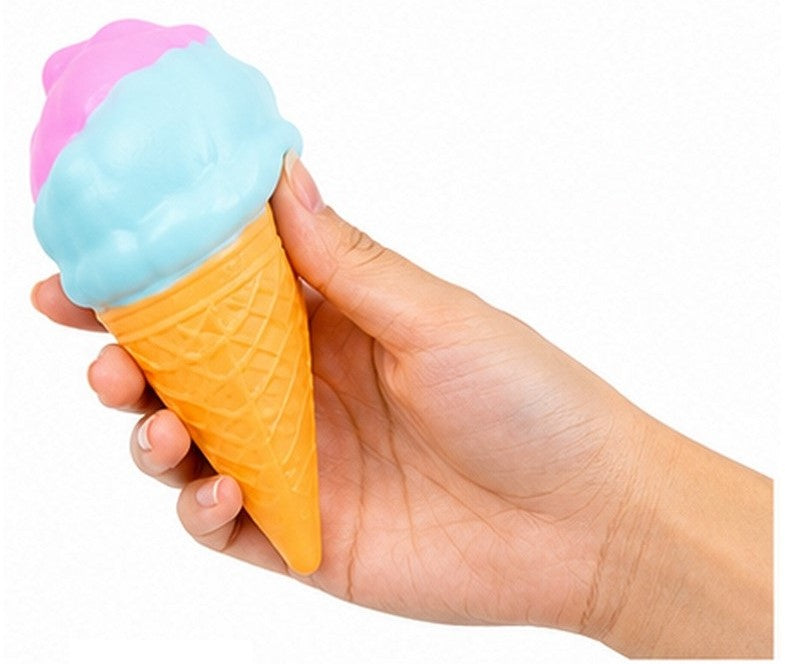 Squishy Glass Squeeze Ice Cream 9 cm