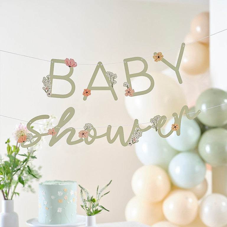 Baby Shower->Dekorationer