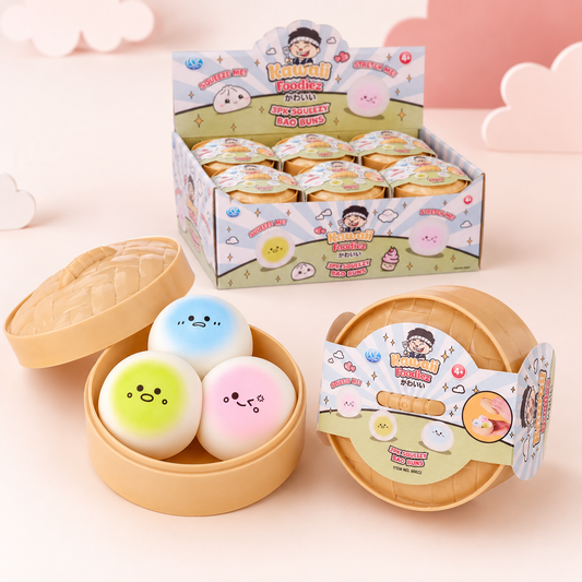 Kawaii Kuties Surprise Squishy Dumpling 3-pack