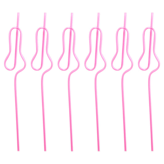 Snoppsugrör återanvändbara 6-pack