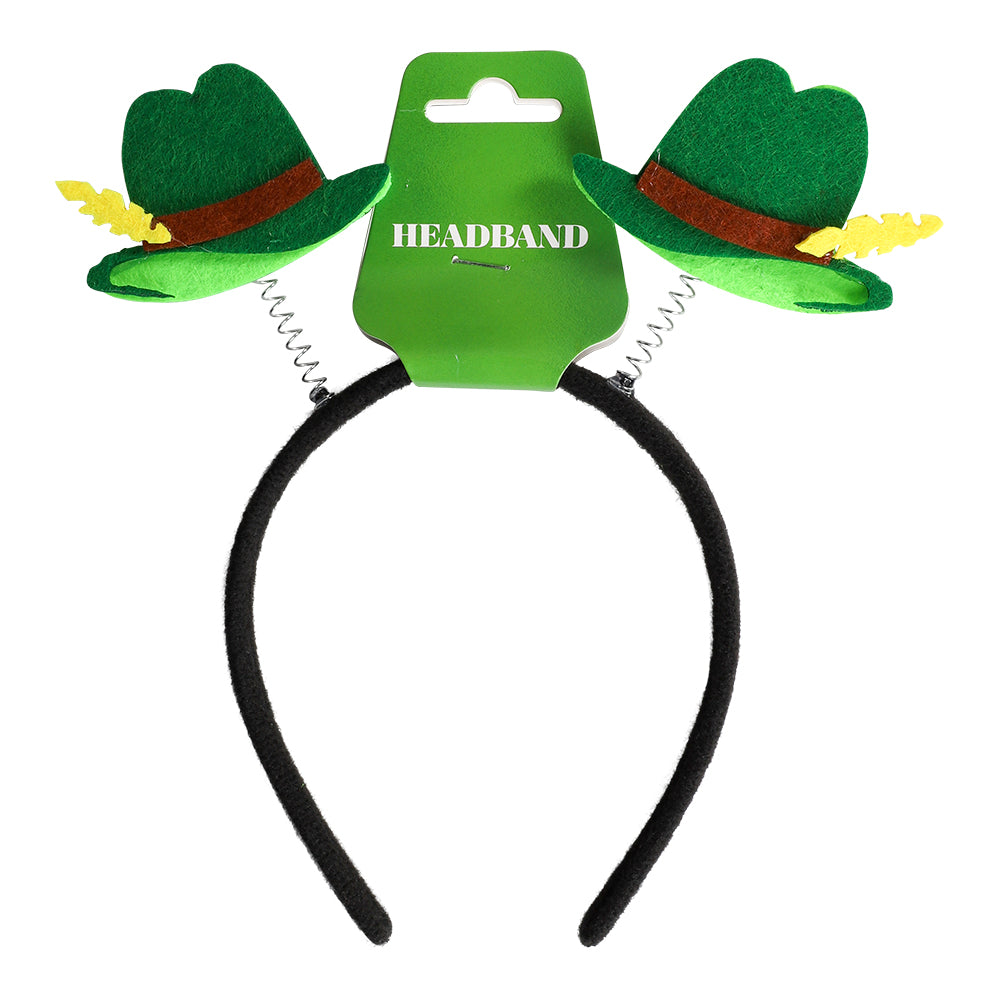 Oktoberfest-diadem med tyrolerhattar